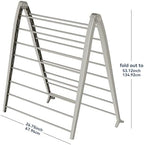 Whitmor Spacemaker Folding Drying Rack, Indoor Clothes Organizer - Image 2