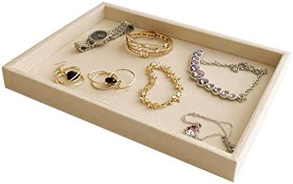 Premium Grade Multi Function Beige Velvet Jewelry Collection Accessaries - Image 6