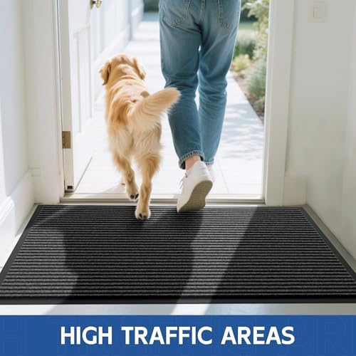 Front Door Mat, Commercial Entrance, Low Profile, Durable Rubber Backing - Image 6