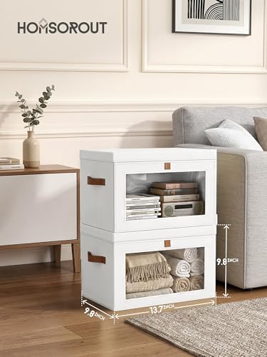 Homsorout Medium Fabric Storage Bins - Image 5