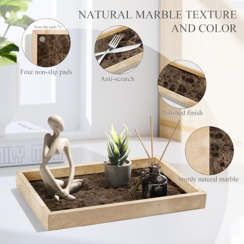YMXYJM Real Natural Marble Tray - Image 6