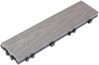 UltraShield Naturale 1/4 ft. x 1 ft. Quick Composite Single Slat Deck Tile - Image 2