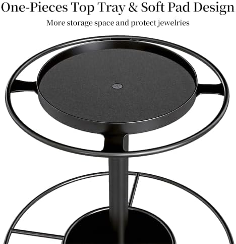 LSK 2-Tier Sunglass Organizer, Metal Glasses Stand - Image 2