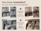 Homsorout Small Closet Storage Bins - Image 5