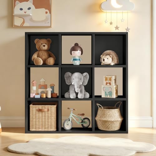 LUCKLIFE 9-Cube Storage Organizer, Modular Bookcase Shelf by Unknown