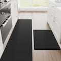 StepRite Kitchen Mats for Floor, 2-Piece Anti-Fatigue Kitchen Rugs by Bringcushiontoyourlife