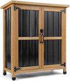 PetsCosset Small Weatherproof Outdoor Storage Cabinet by PETSCOSSET