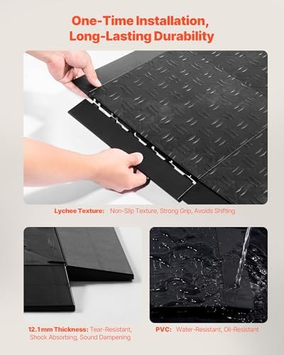 VEVOR Female Garage Floors Transition Edge Kit, Easy Assembly Compatible Only - Image 3