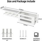 MKO Key Holder Wall Mount, Adhesive Key Hanger - Image 6