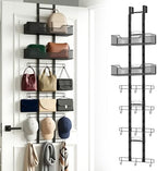 Over The Door Purse Organizer, Easy Installation Handbag Rack by Oslora