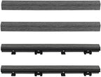 1 in. x 1 ft. Quick Deck Composite Deck Tile Straight Trim - Image 2