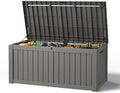 Outdoor Storage Box, Resin Deck Boxes Indoor and outdoor, Waterproof Storage by NBYSGO