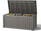 Outdoor Storage Box, Resin Deck Boxes Indoor and outdoor, Waterproof Storage by NBYSGO