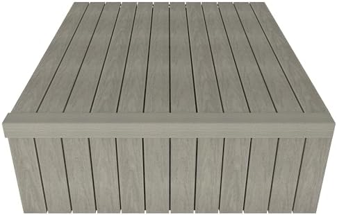 NewTechWood 1/6 ft. x 3 ft. Quick Deck Composite Deck Tile Stair Trim - Image 4
