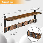 Oraich Coat Rack Wall Mount - Image 2
