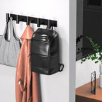 Wall Mounted Coat Rack-5 Hooks, Heavy Duty Stainless Steel Hook Rail - Image 4