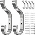 Coat Hooks Wall Mount, Heavy Duty Wall Hooks by BUSSDIS