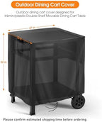 Outdoor Prep Table Cover for Inkmin Dining Cart Table - Image 2