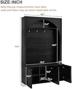 LUMISOL All-in-One Arched Hall Tree - Image 2