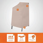 Modern Leisure Chalet Stackable/High Back Bar Chair Cover - Image 4