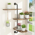 Rotating Window Plant Shelves by VyGrow