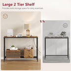 Tajsoon 2 Tier Console Table - Image 4