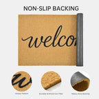 Front Door Mat Outside Non-Slip Welcome Doormat - Image 5