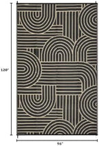Garvee Reversible Rainbow Outdoor Rug 8x10 - Image 2