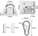 Stainless Steel Tie Out Mounted Wall Hook - Image 2