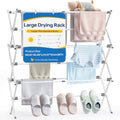 APEXCHASER Extra Large Clothes Drying Rack, 14.57" D × 44.88" H by APEXCHASER