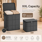 180L Spacious Moving Storage Bin - Image 5