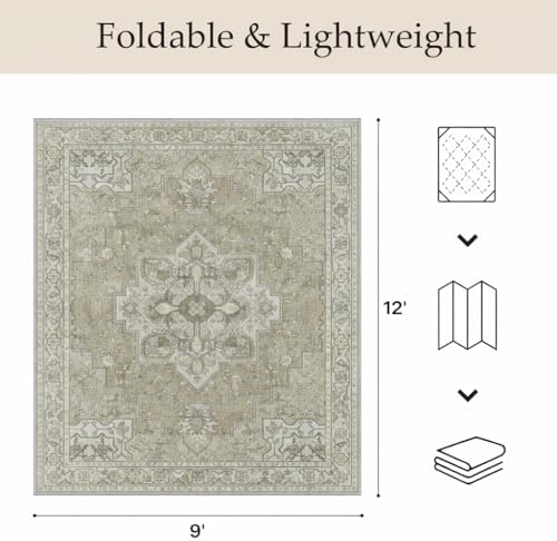 GENIMO Indoor Outdoor Rug, Washable - Image 2
