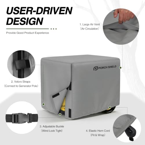 Porch Shield Generator Cover for 3000-5000W - Image 3