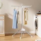 Foldable Clothes Drying Rack, Rotatable Free Standing drying rack, 1 Layer - Image 6