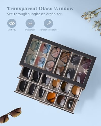 Lolalet Sunglasses Storage Box for Women - Image 3