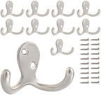 CBWLWJ 10 Pack Coat Hooks Wall Hooks by CBWLWJ