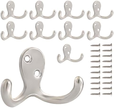 CBWLWJ 10 Pack Coat Hooks Wall Hooks by CBWLWJ