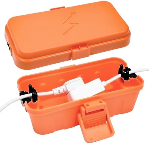 Hrensaw Small Weatherproof Electrical Connection Box, Outdoor Electrical Box by Hrensaw