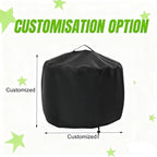 Waterproof Round Fire Pit Cover Customized Size - Image 2