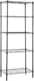 Amazon Basics 5-Shelf Multipurpose Adjustable Steel Garage Shelving Unit by AmazonBasics