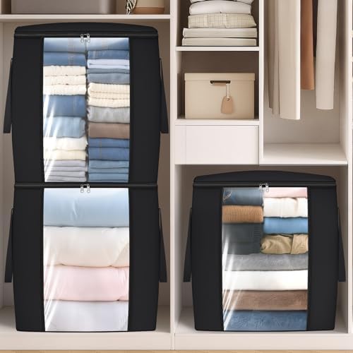 TasticTotes 120L Extra Large Blanket Clothes Storage Bags, 2 Pack - Image 7