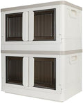 Storage Box, Collapsible Cabinet, 8.4 Gallon Each One, 2 Packs, Useful Box by AssHMKITOfficial