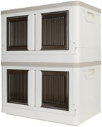 Storage Box, Collapsible Cabinet, 8.4 Gallon Each One, 2 Packs, Useful Box by AssHMKITOfficial