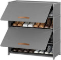 5 Tier Shoe Cabinet with Door, 20-Pair Storage by UNITSTAGE
