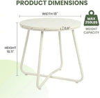 danpinera Outdoor Side Tables, HDPS Patio Table - Image 3