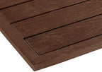 NewTechWood 1/12 ft. x 1 ft. Quick Deck Composite Deck Tile Outside Corner Trim by NewTechWood