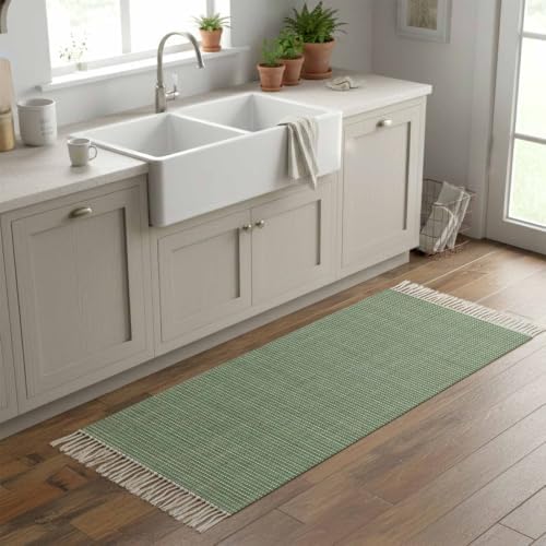 Hallway Runner Rug 2'x 6', Modern Aesthetics Luxury Print Decorative Modern - Image 2