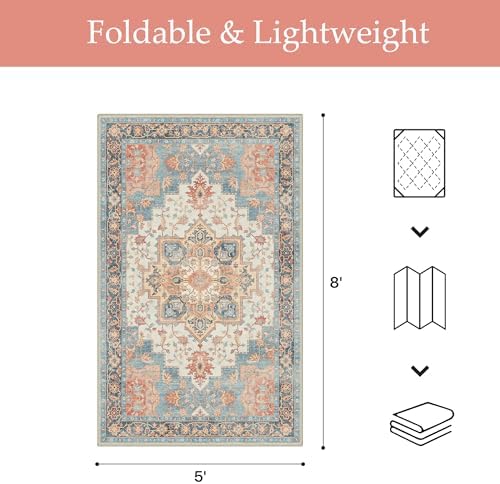 GENIMO Indoor Outdoor Rug, Washable - Image 2