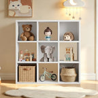 LUCKLIFE 9-Cube Storage Organizer, Modular Bookcase Shelf by Unknown