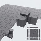 44 Interlocking Deck Tiles 12x12in +12 Edges Trim & 4 Corners by Unknown